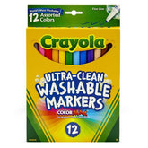 Marcador Finos S 12 Lavables Surtidos